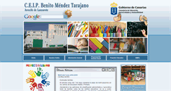Desktop Screenshot of ceipbenitomendeztarajano.com